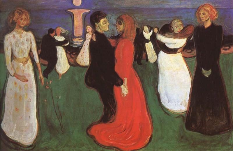 Edvard Munch Dance oil painting picture